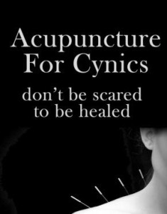 Acupuncture for cynics